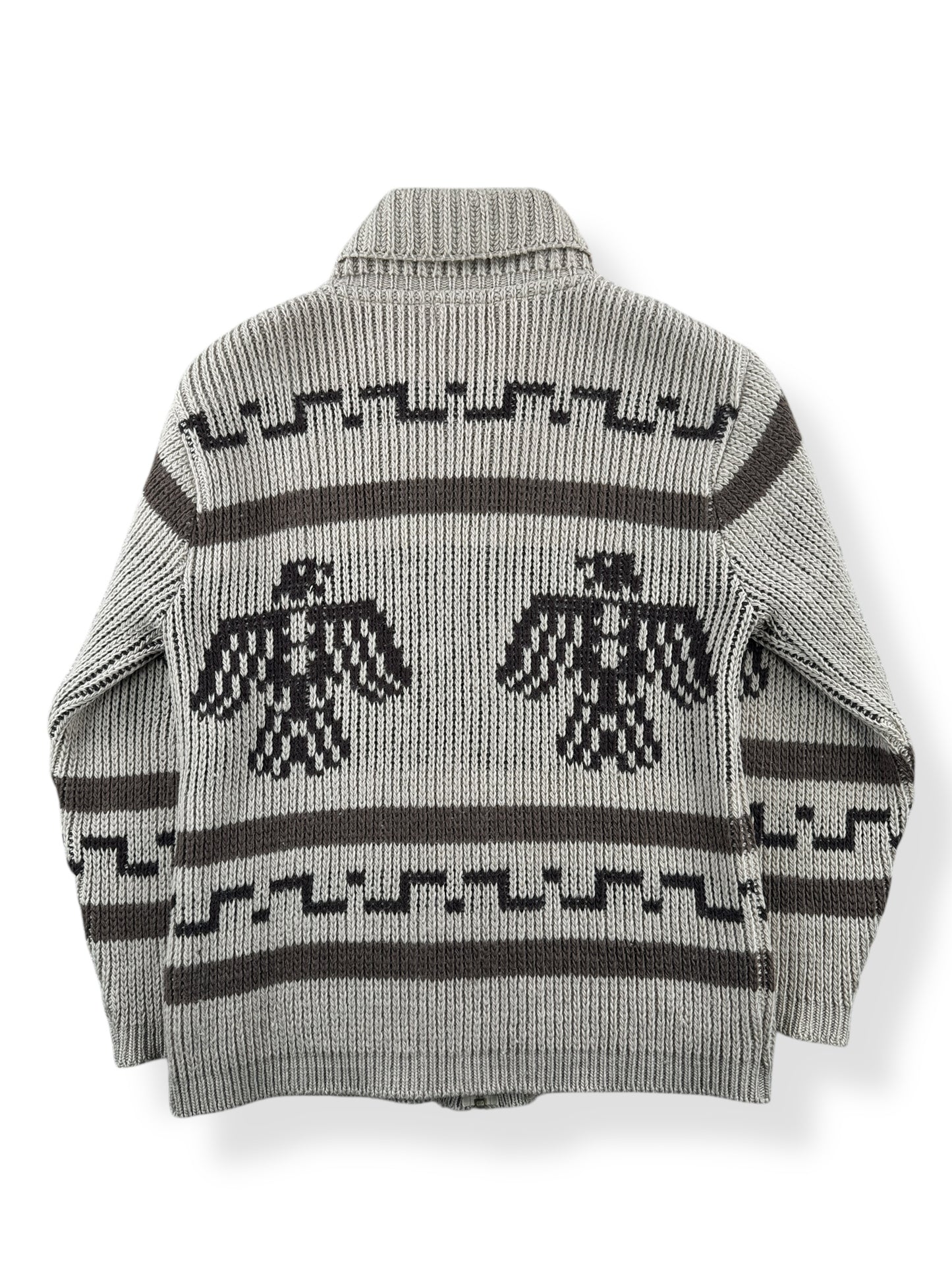 Back of Vintage L.L. Bean Thunderbird Westerly Style Sweater SZ M