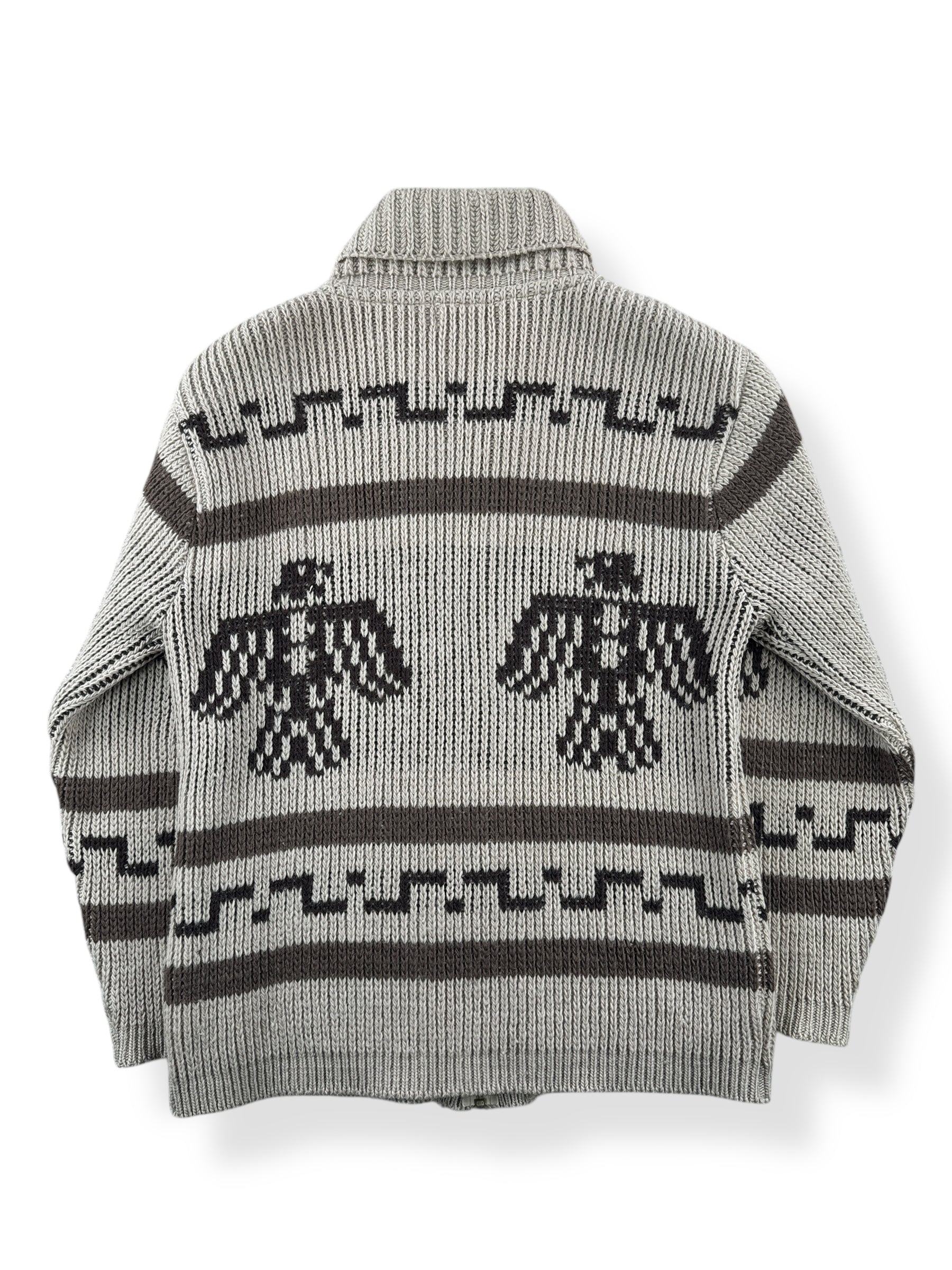 Back of Vintage L.L. Bean Thunderbird Westerly Style Sweater SZ M