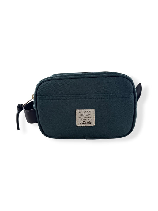 Front of Filson X Alaska Airlines Mini Accessories Bag