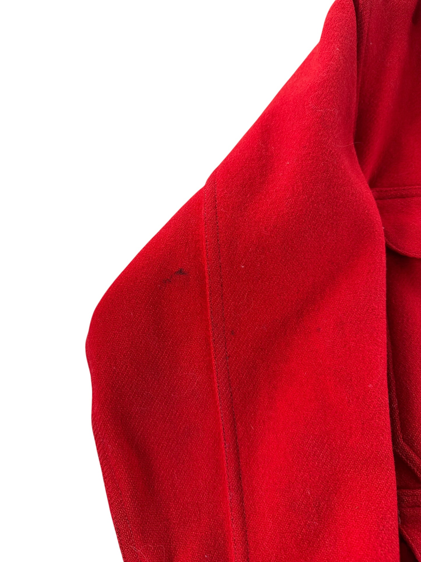Stains on Vintage Filson Union Made Scarlet Cruiser SZ 42