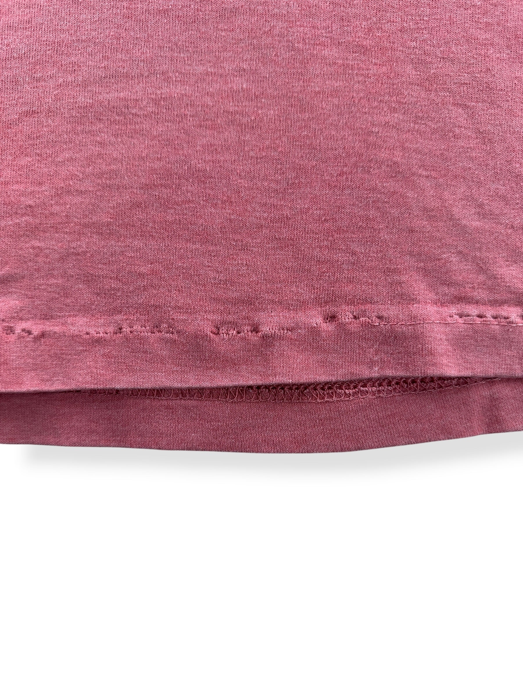 Worn hem on Vintage Y2K Alred E. Neuman Ringer Tee SZ L