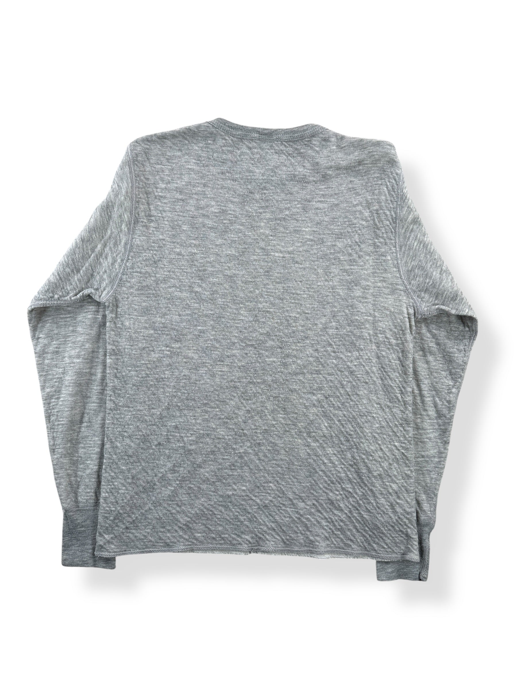 Back of Vintage Ultratherm Heather Grey Thermal SZ M