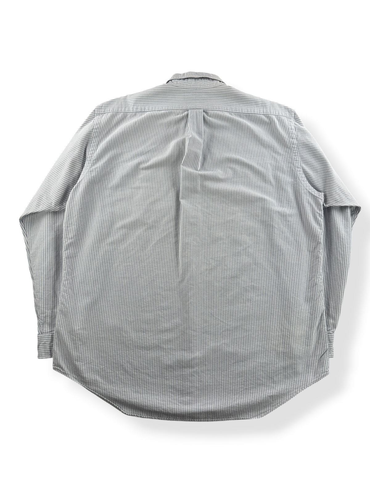 Back of Vintage Ralph Lauren Striped Oxford Shirt SZ L