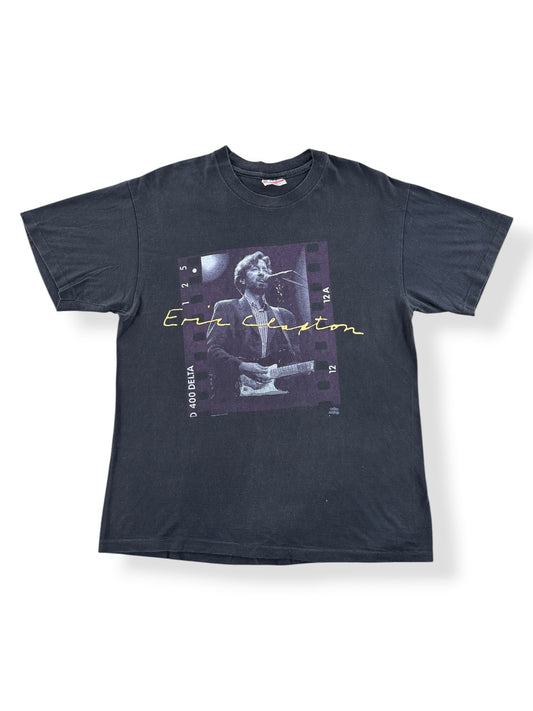 Front of Vintage 1992 Winterland Eric Clapton Tee SZ L