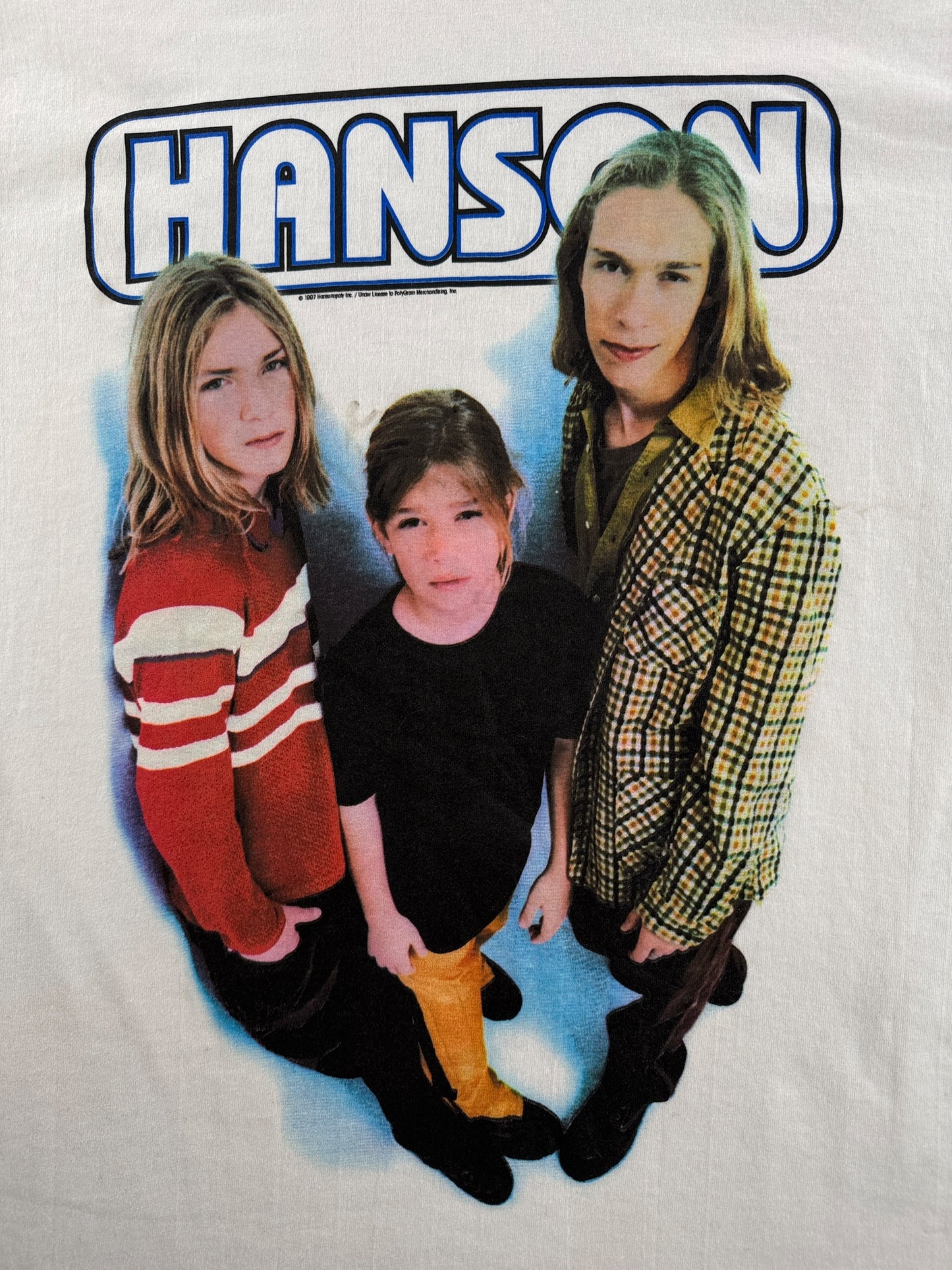 Graphic of Vintage Hanson Band Tee SZ M