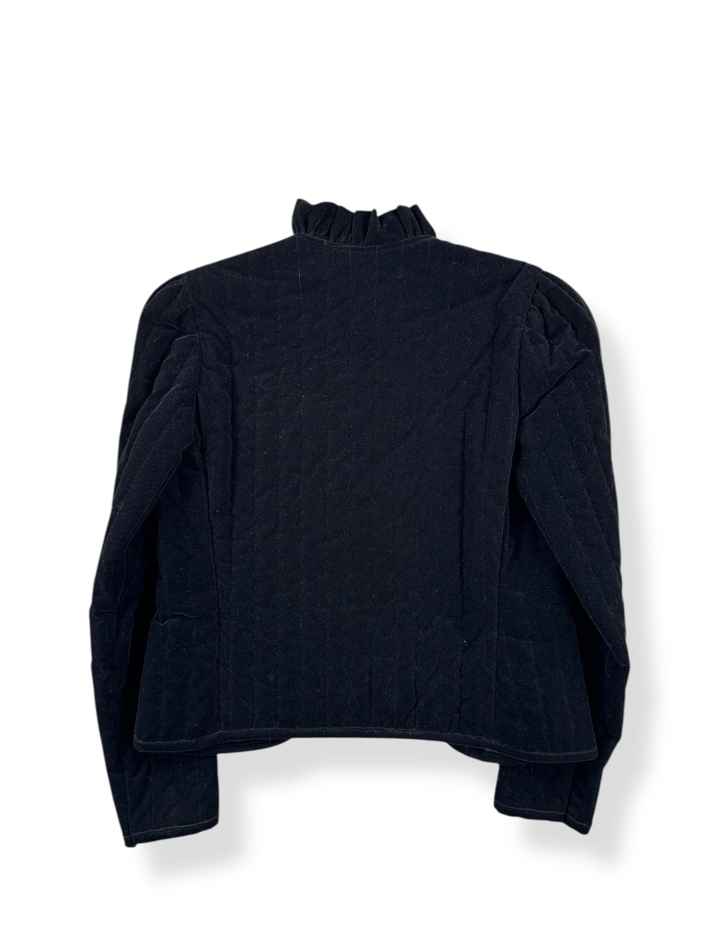 Back of Vintage Cleveland Street Velvet Jacket SZ XS