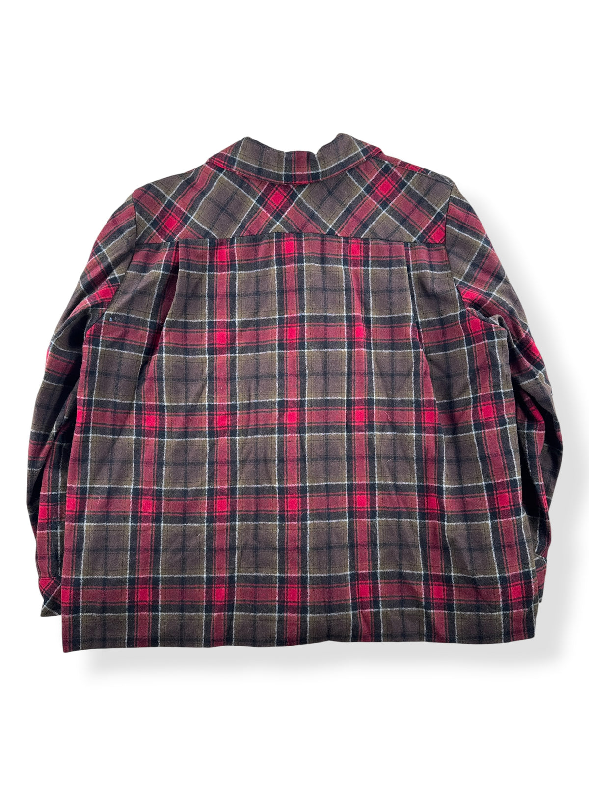 Back of Vintage 49er Wool Jacket SZ M