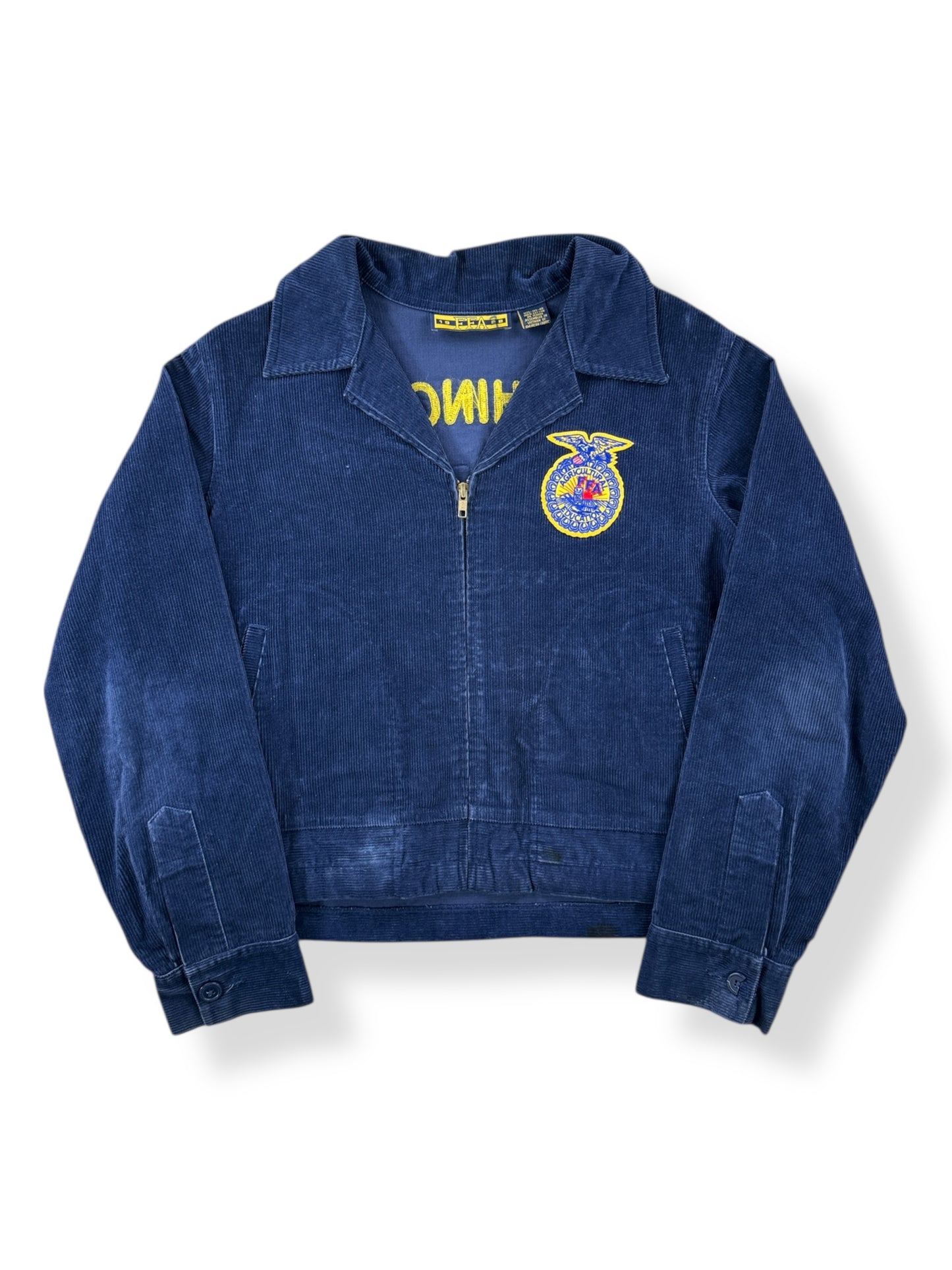 Front of Enumclaw Washington FFA Jacket SZ 40