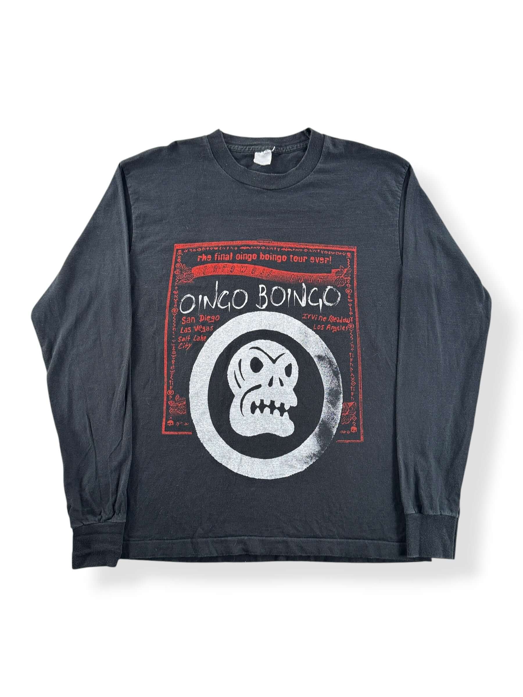 Front of Vintage Oingo Boingo LS Tee L