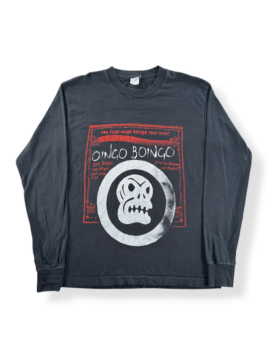 Front of Vintage Oingo Boingo LS Tee L