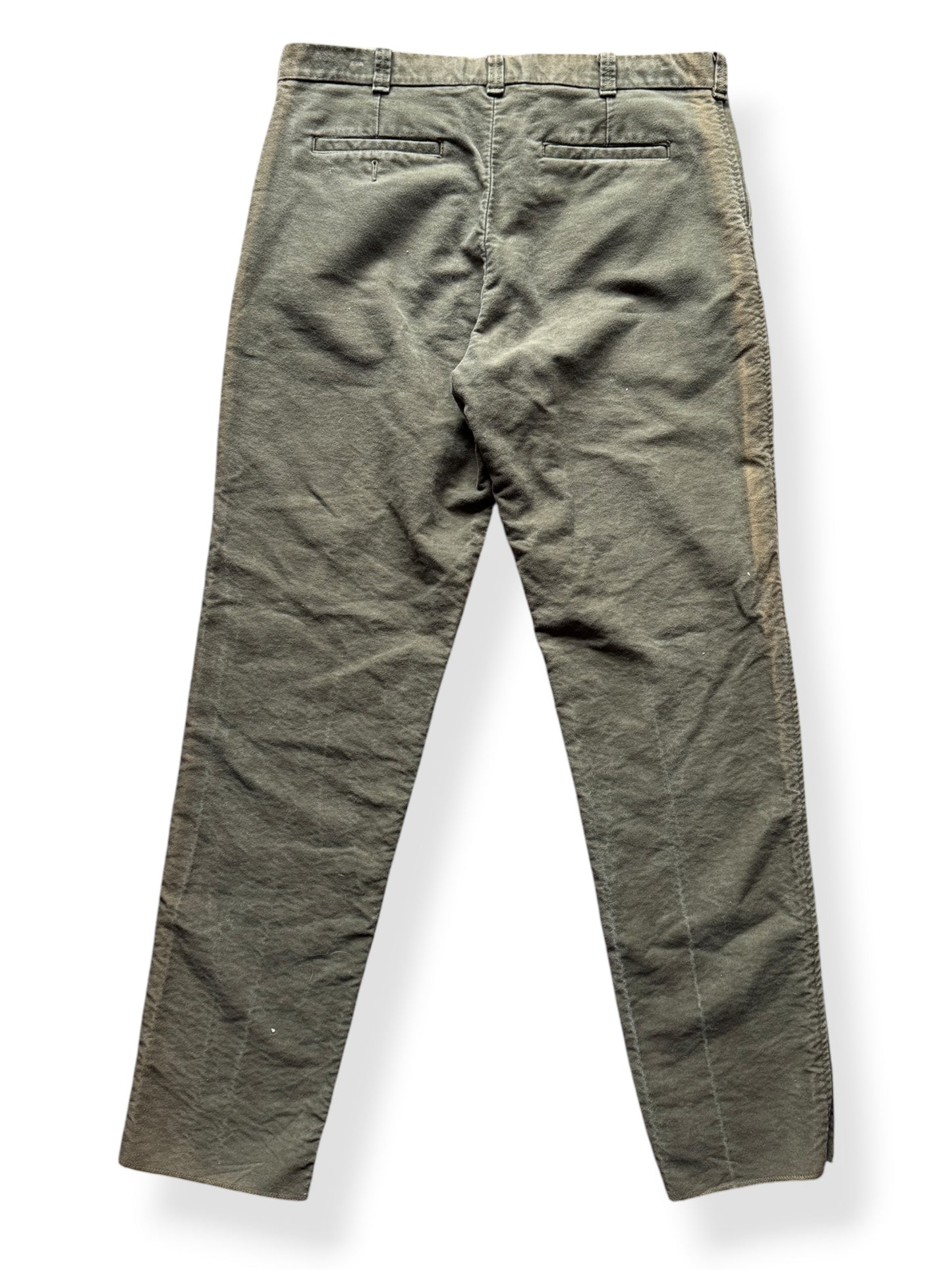 Back of Filson Style 880 Moleskin Pants W42 (Fits W41)