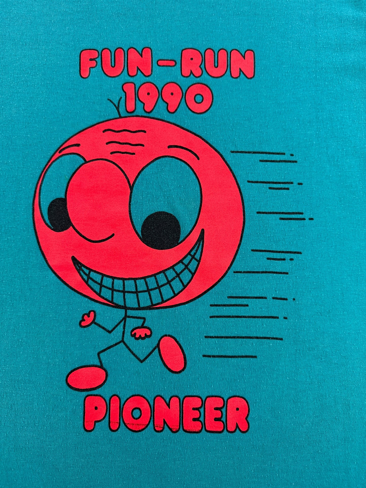 Graphic of Vintage Fun Run 1990 Tee SZ S