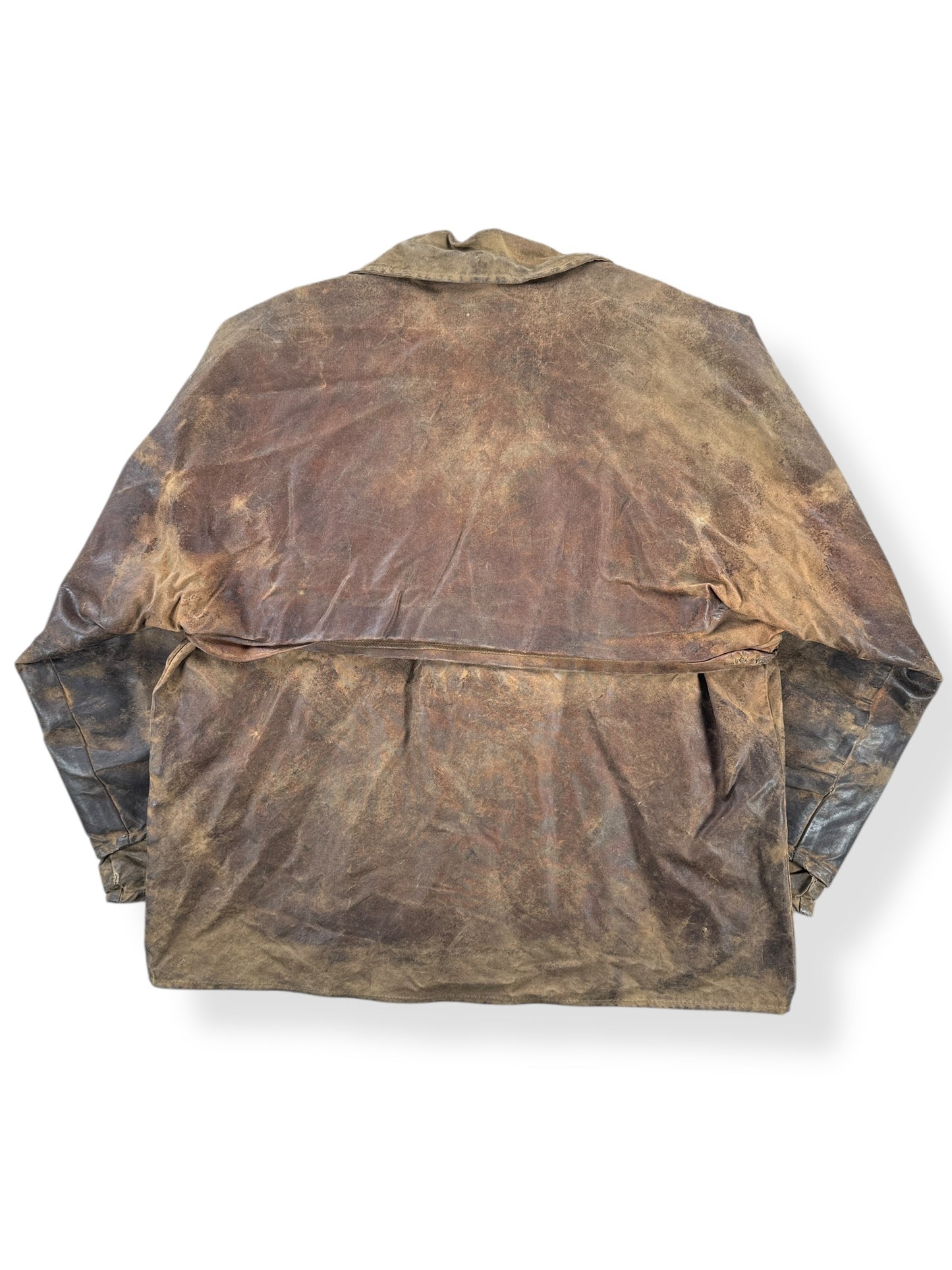 Back of Vintage Filson Tin Cloth Jacket SZ M