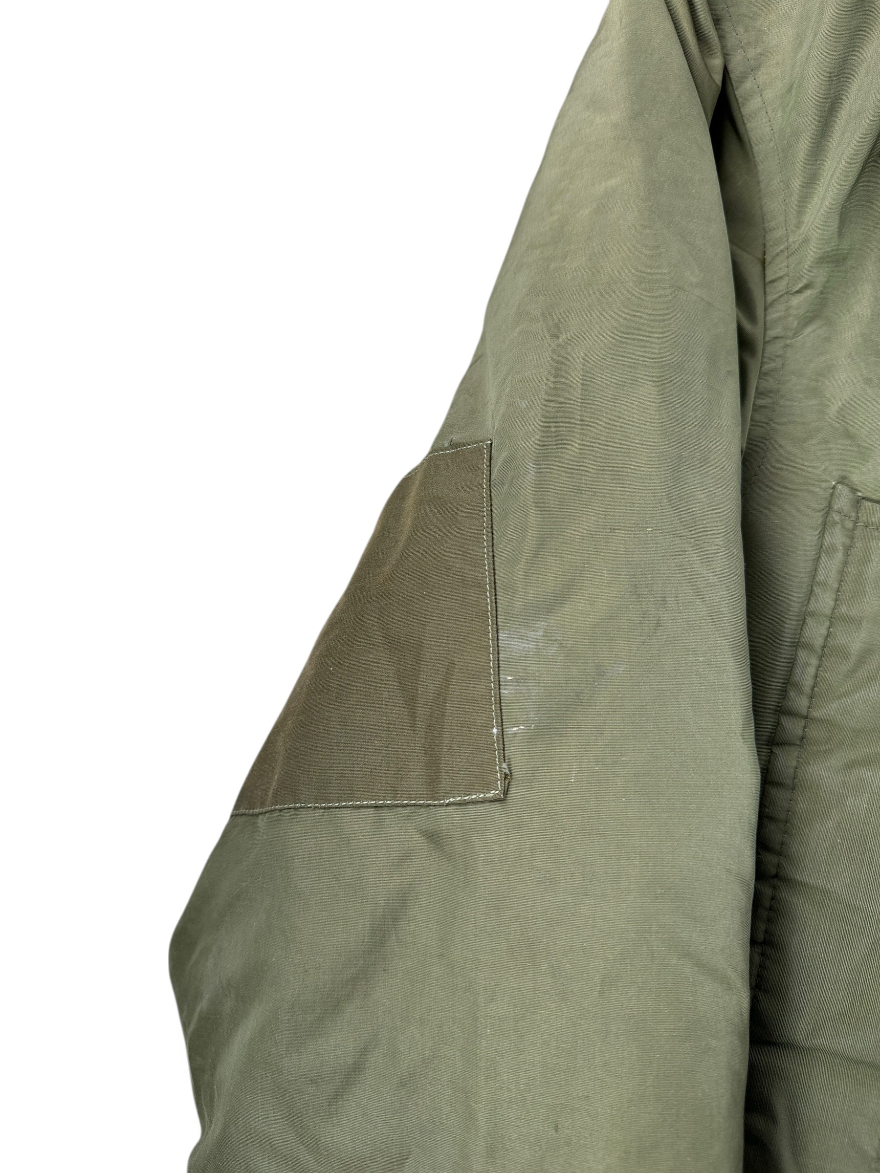 Repair on Vintage 70s Era Eddie Bauer Down Parka w/ Fur Hood SZ M