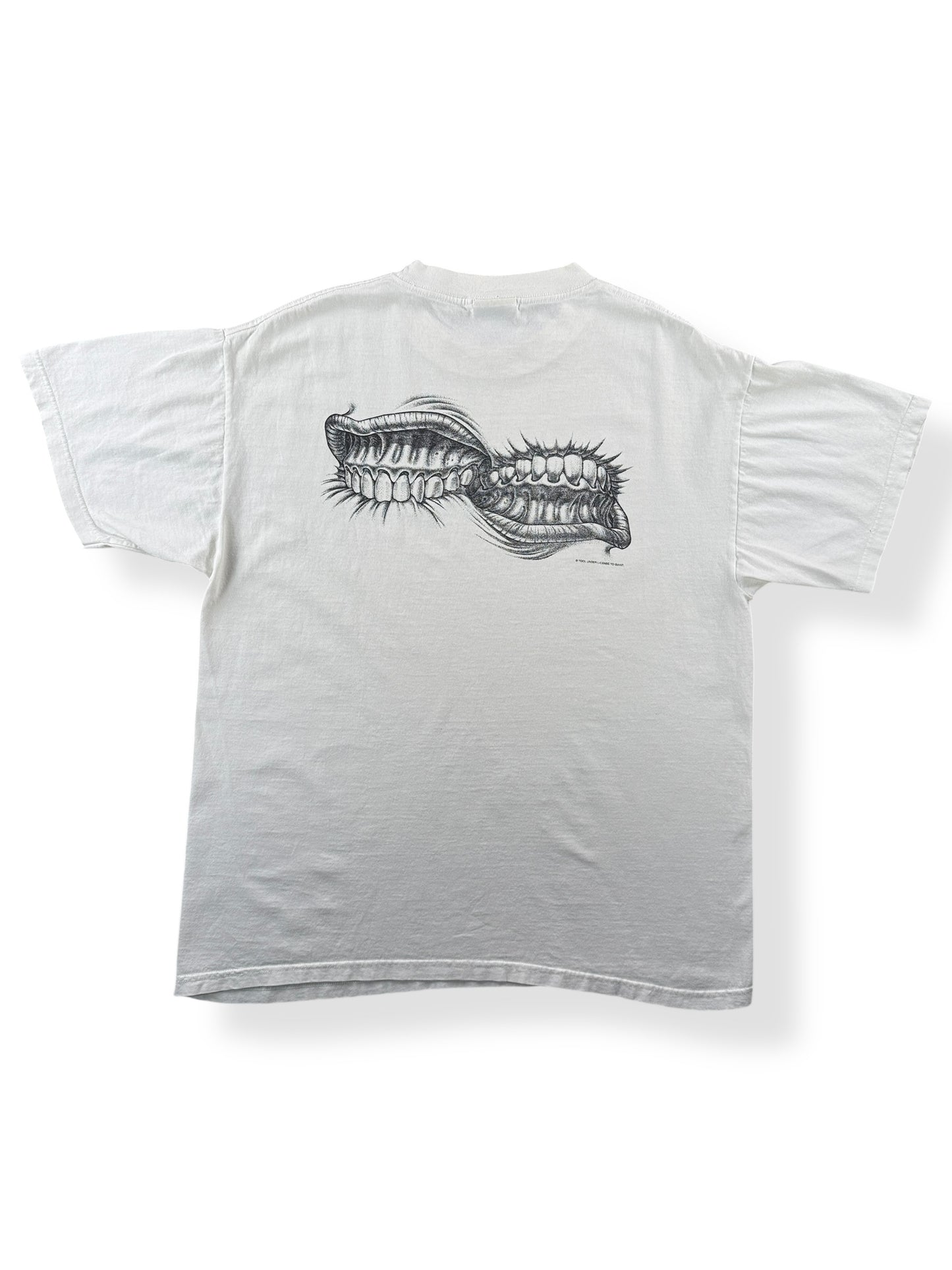 Back of Vintage 90s Tool Tee SZ L (Fits M)