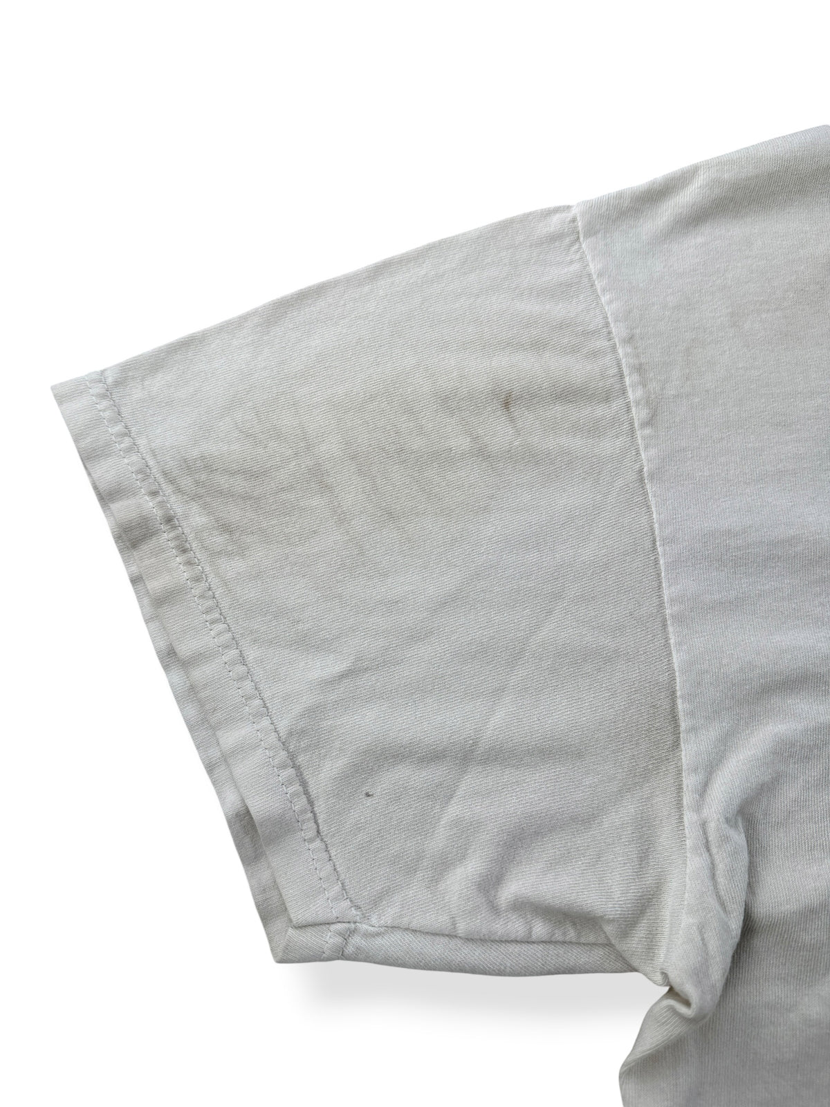 Ware on other sleeve of Vintage Distressed Myer's Rum Tee SZ L