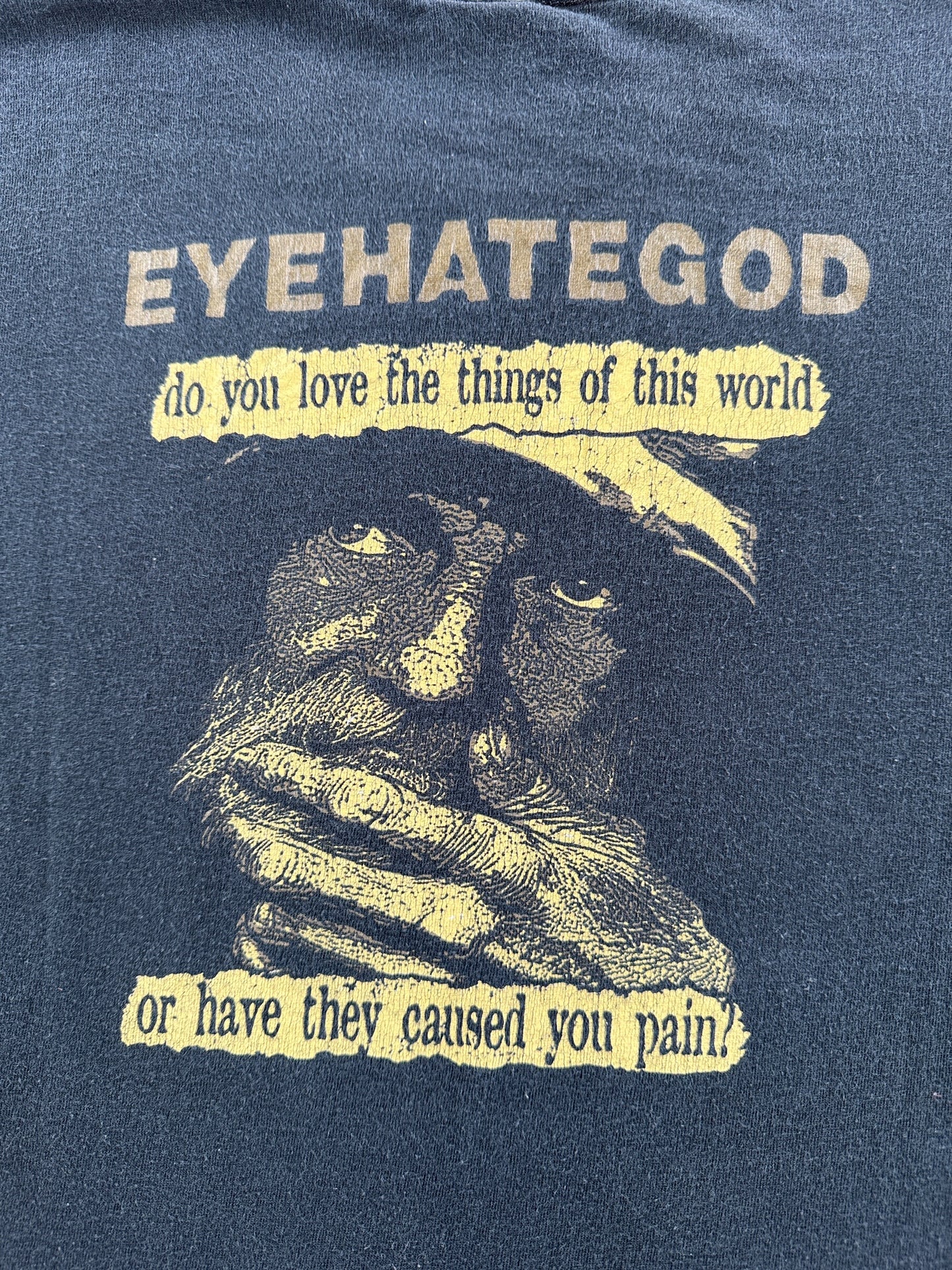 Back Graphic of Vintage 00's Eyehategod Tee SZ L
