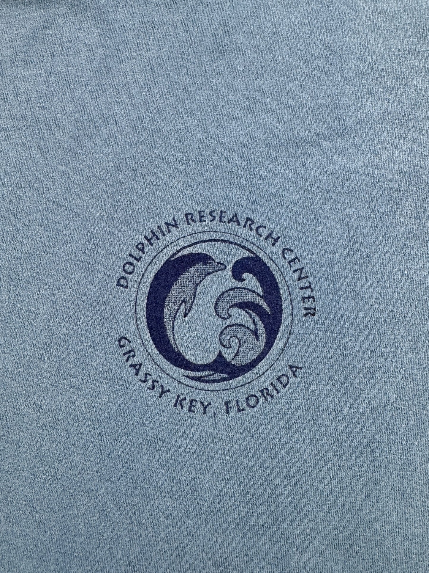 Graphic of Vintage Dolphin Research Center Tee SZ L