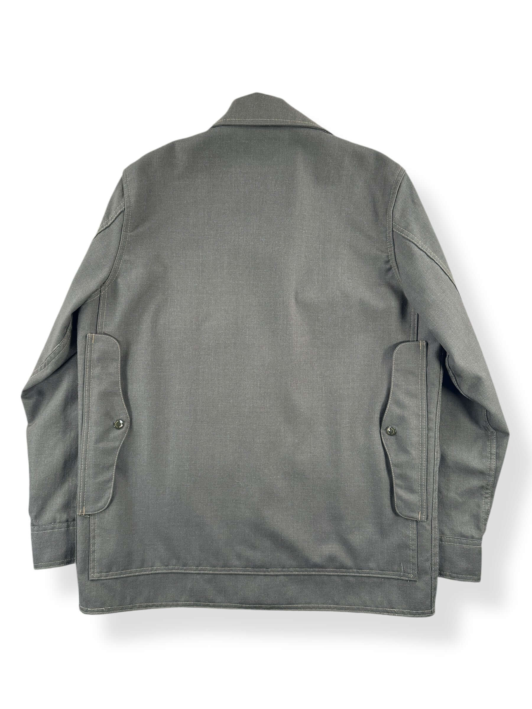 Back of Filson 1897 Collection Repro Forestry Cloth Cruiser Jacket SZ L