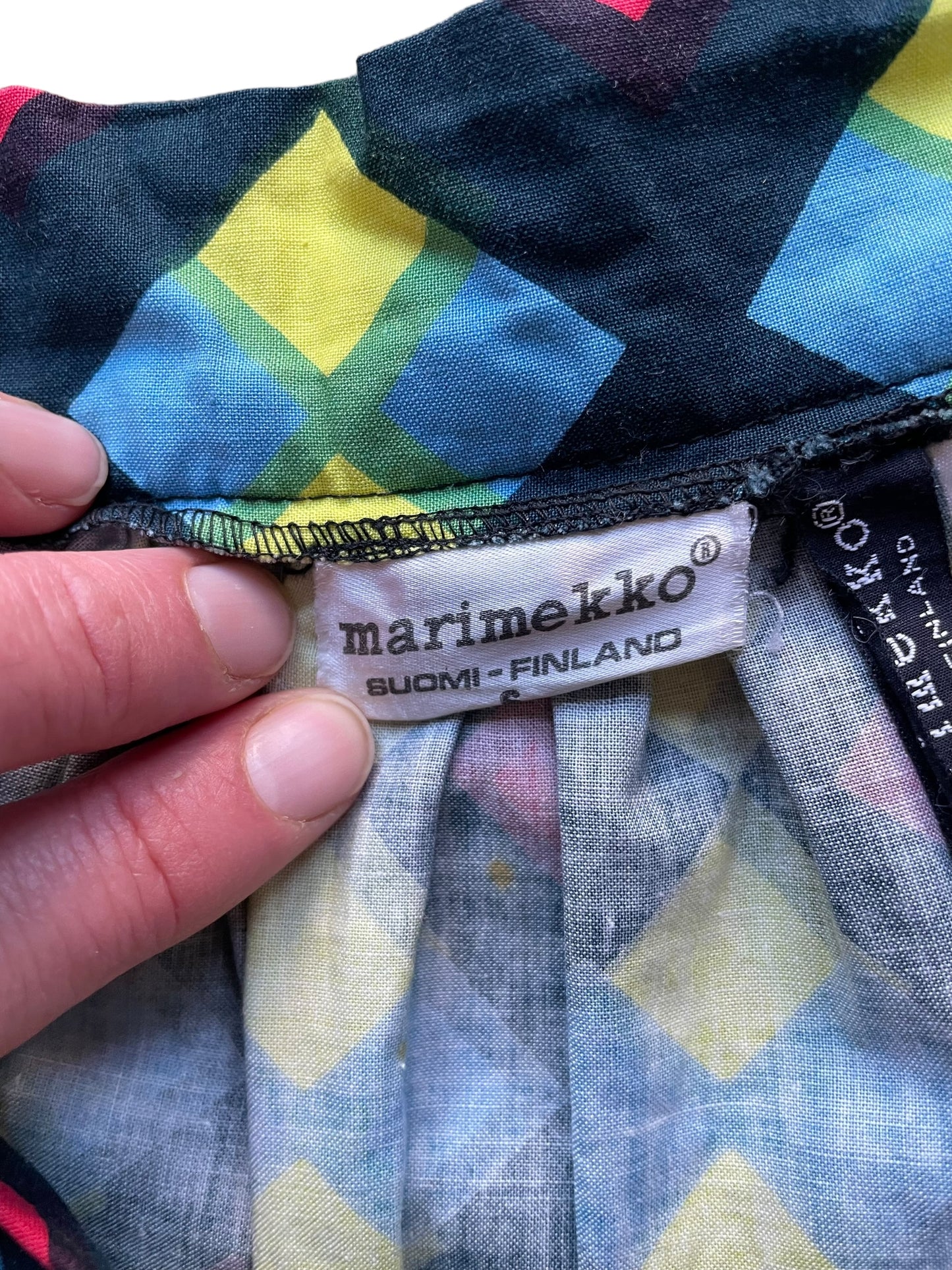 1971 Marimekko Suomi Wrap Skirt SZ S-M