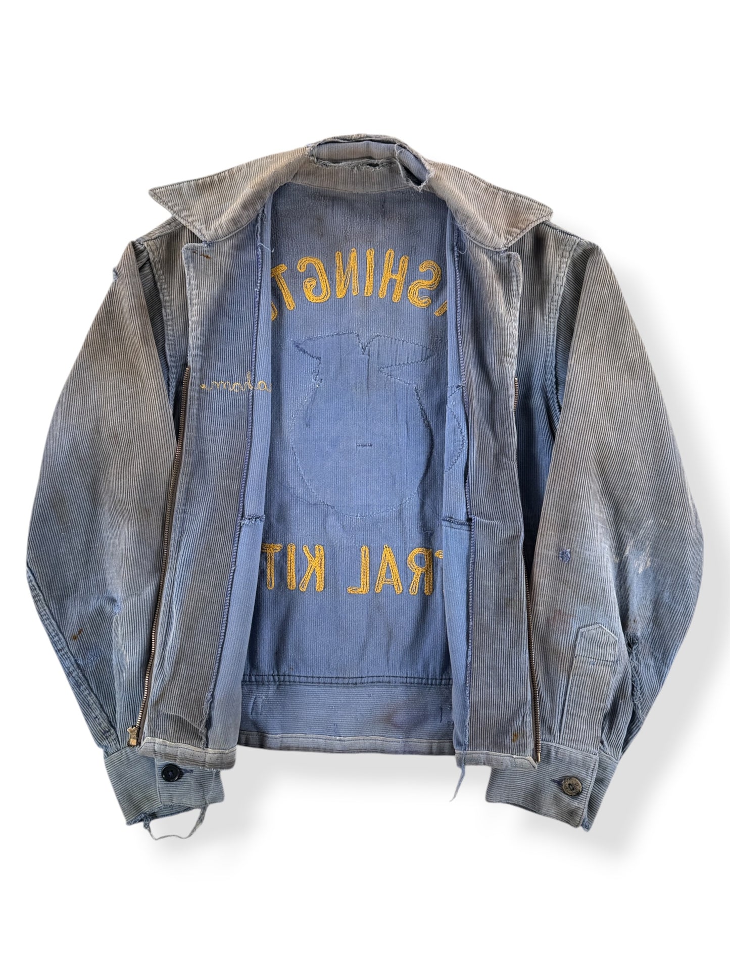 Vintage Thrashed and Faded WA FFA Jacket SZ 38