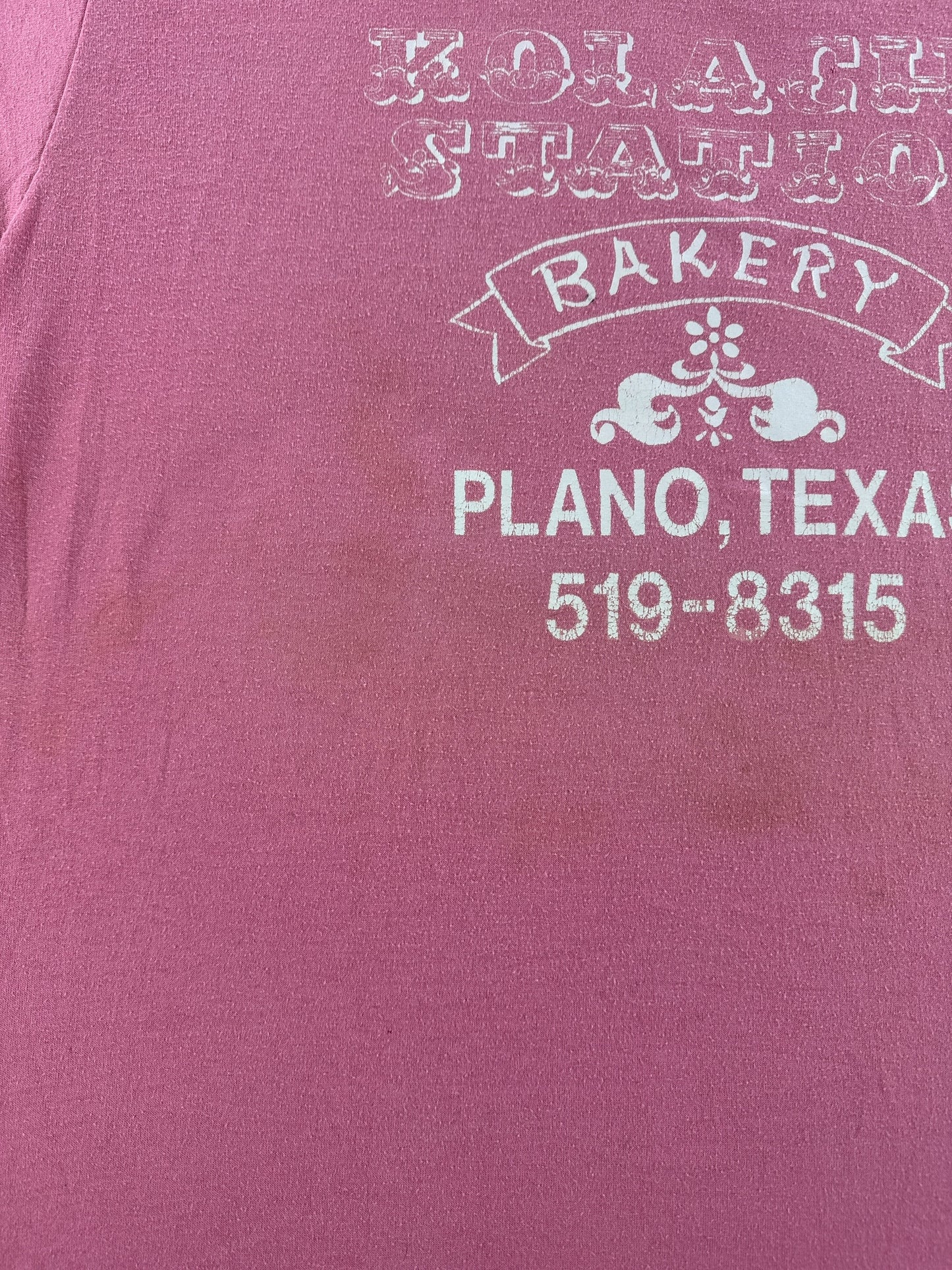 Graphic of Vintage Kolache Station Texas Tee SZ XL (Fits L) - AS IS