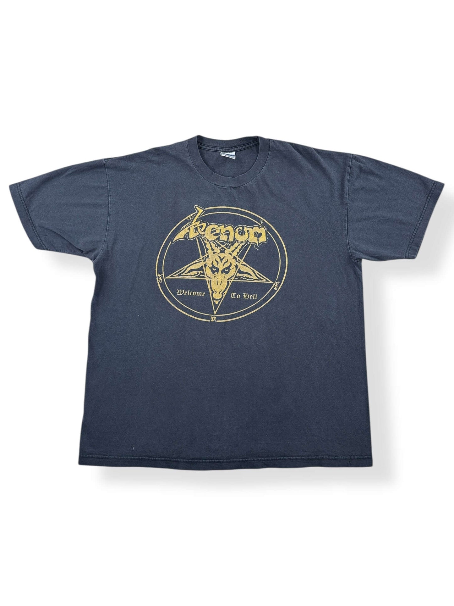 Front of Vintage Late 90s Venom Band Tee SZ XL