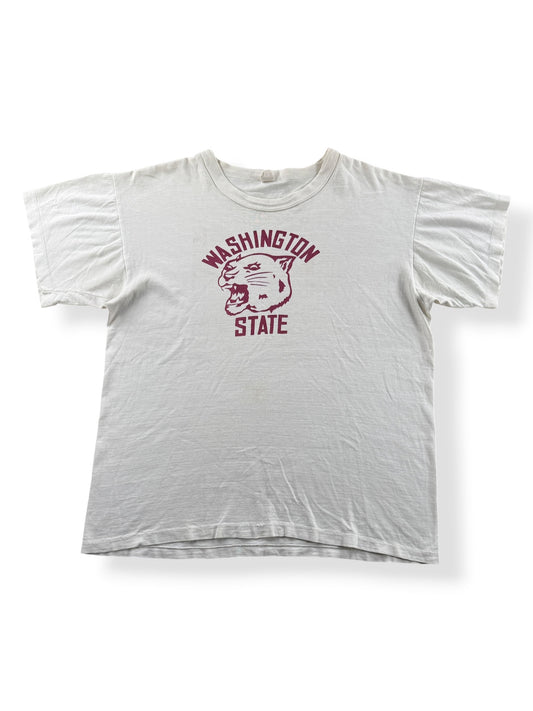 Front of Vintage 50s/60s Russell Southern WSU Tee SZ M