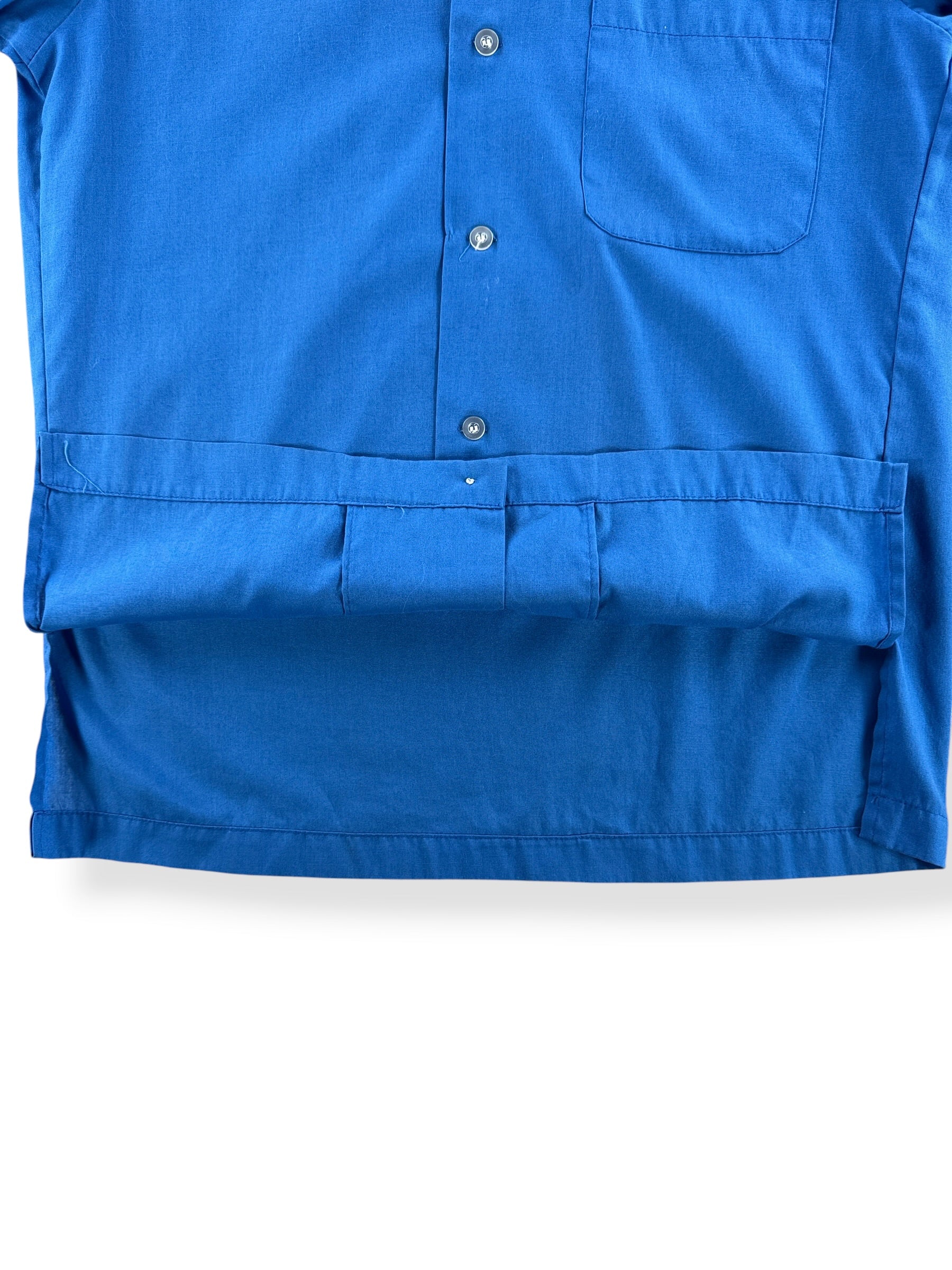 Underside of Vintage Hilton Bowling Shirt SZ S