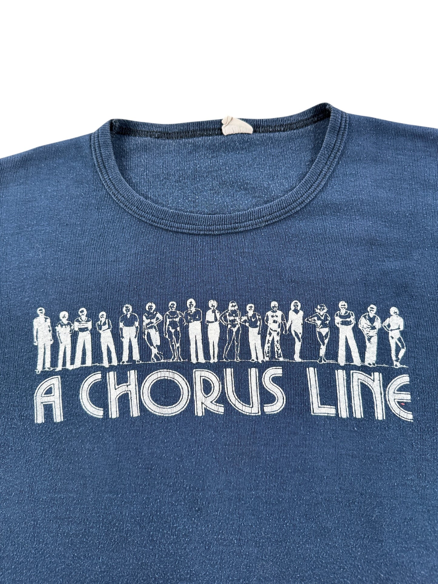 Graphic of Vintage A Chorus Line Tee SZ XS
