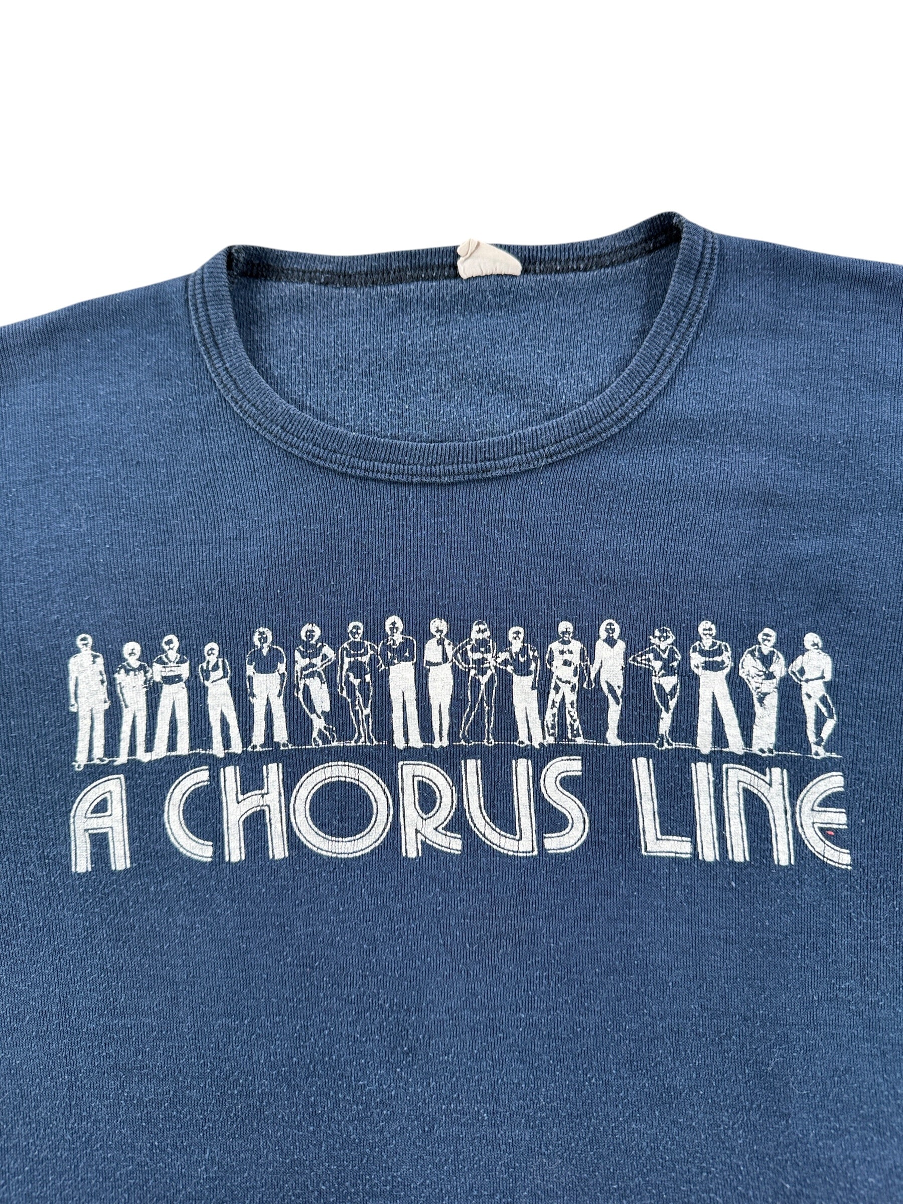 Graphic of Vintage A Chorus Line Tee SZ XS