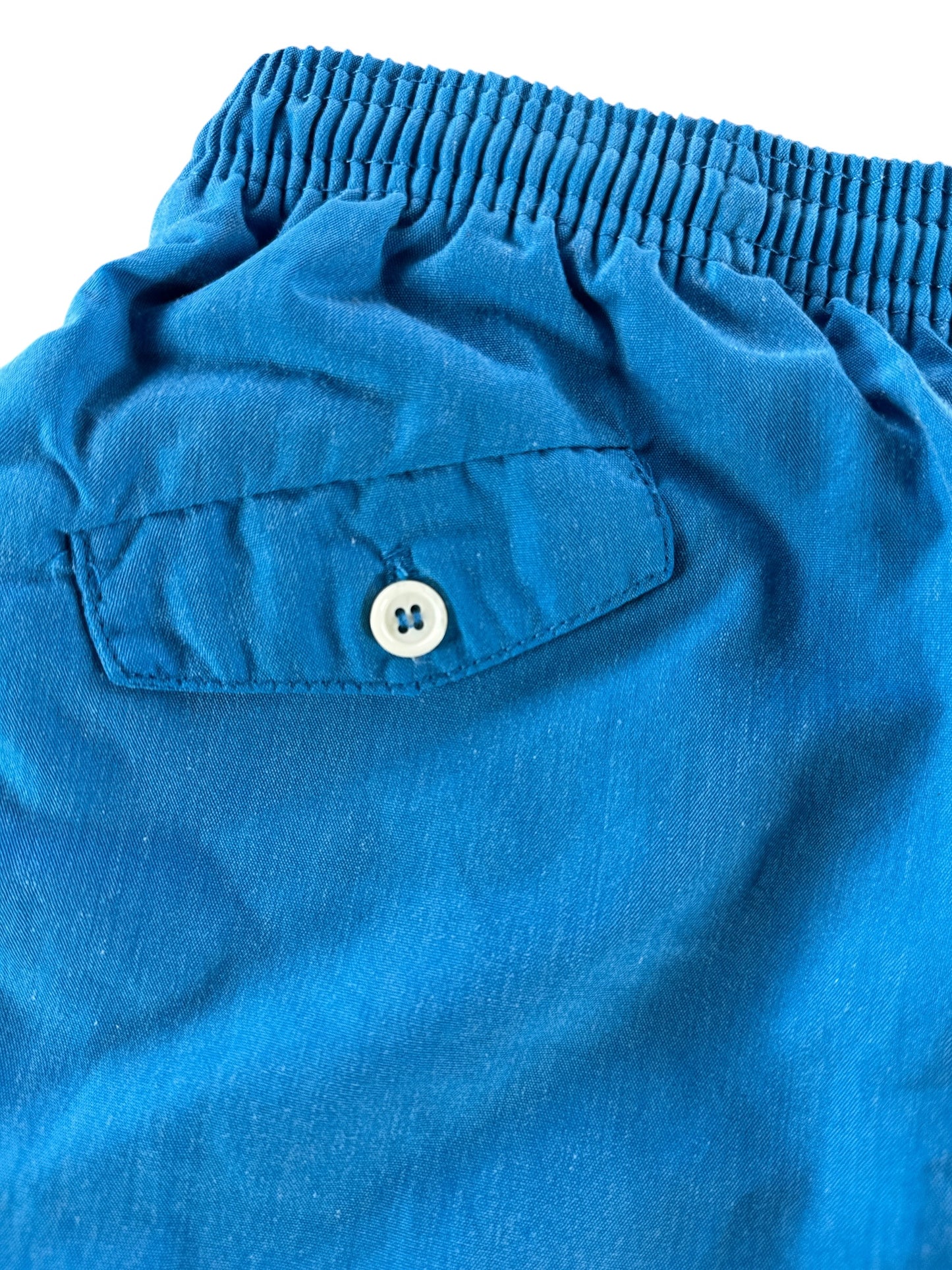 Pocket on Vintage 80s Blue Nike Shorts SZ L