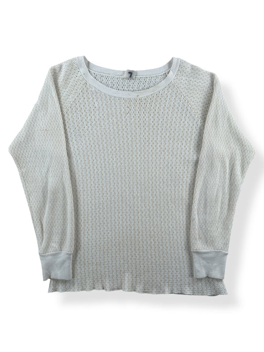 Front of Vintage Unbranded Thermal Top SZ M