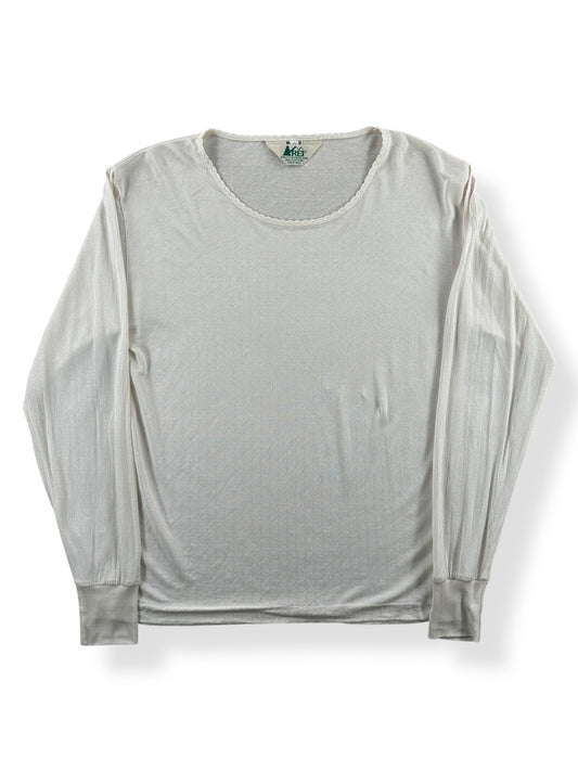 Front of 80s REI Silk Thermal SZ M