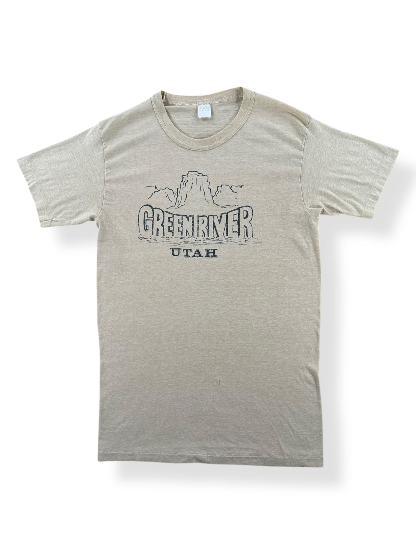 Front of Vintage Green River Utah Tee SZ S