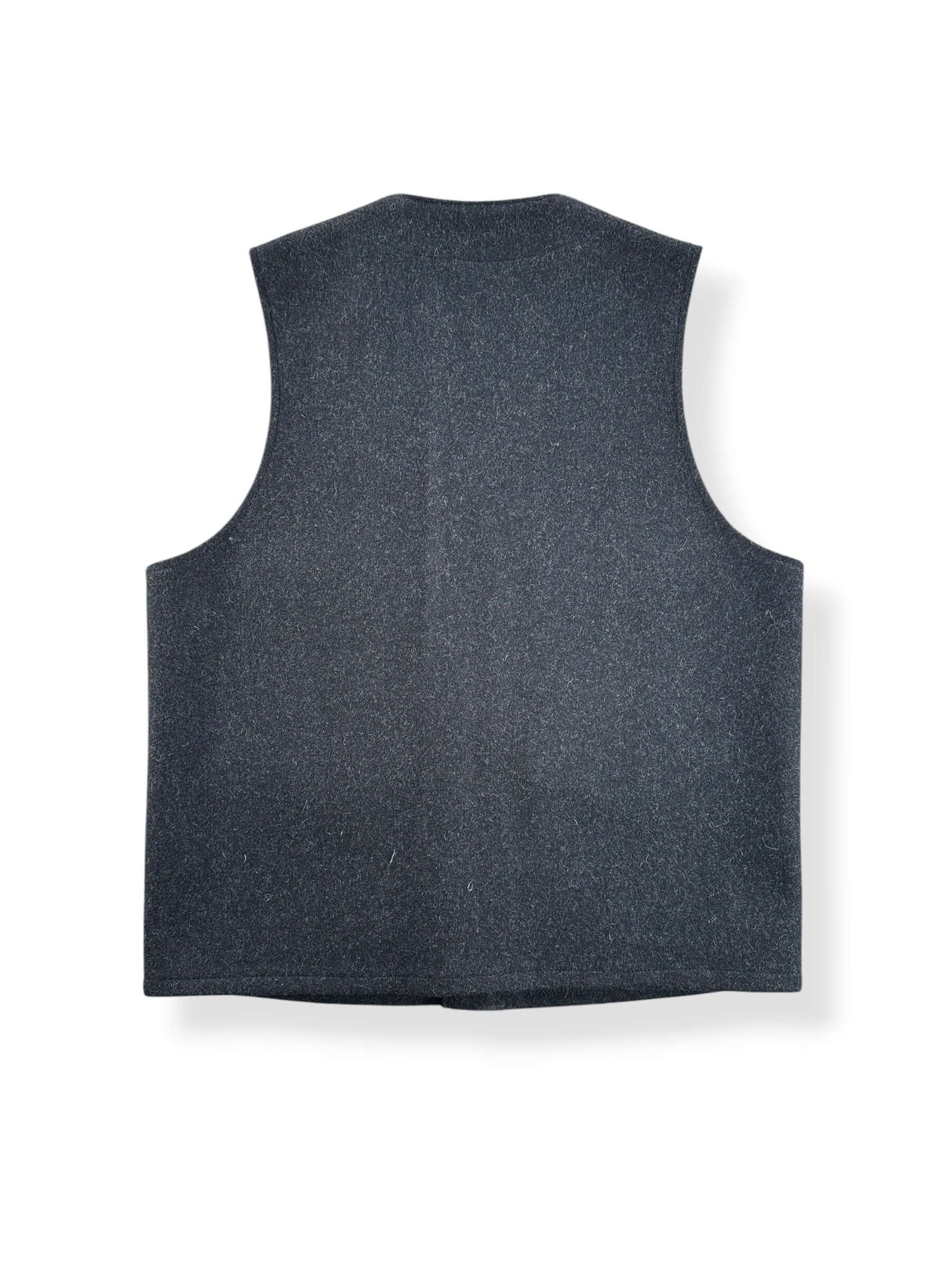 Back of Filson Mackinaw Wool Vest SZ M