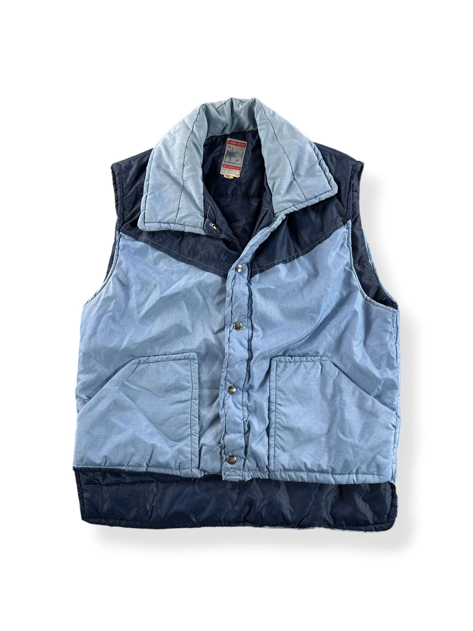 Front of Vintage Frostline Vest SZ M