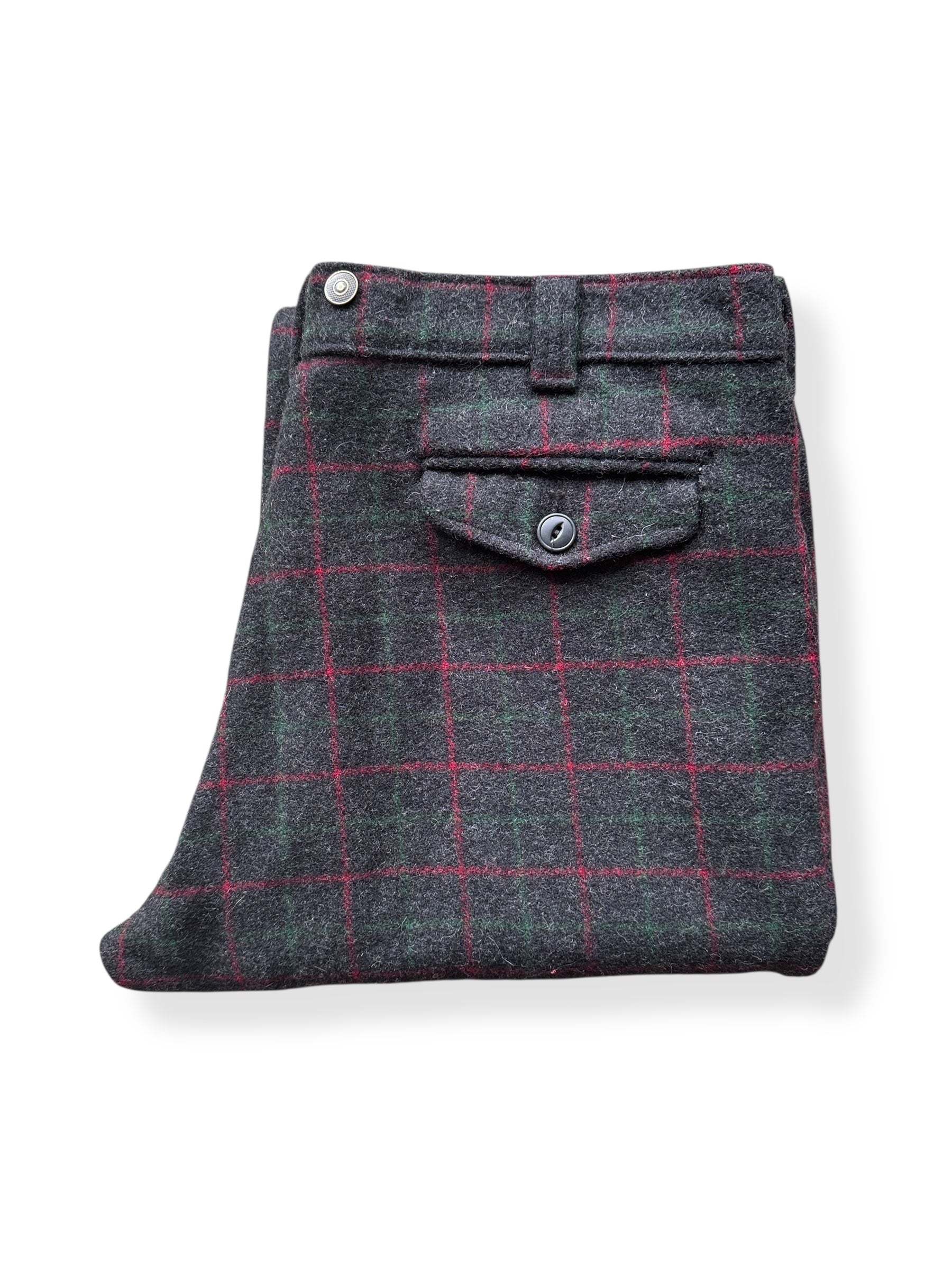 Folded Vintage Codet Wool Trousers SZ W37