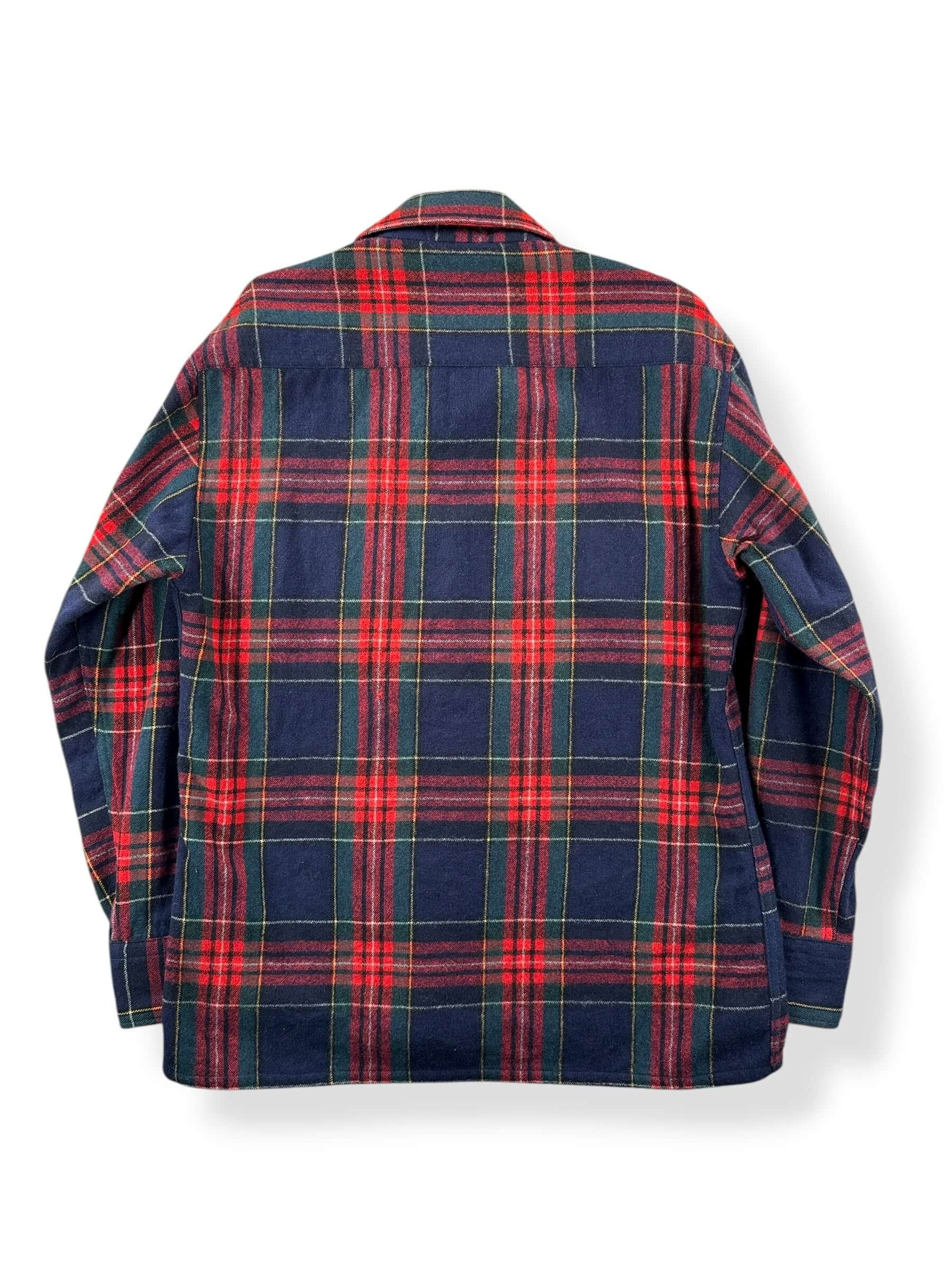 Back of Vintage Enro Wool Blend Flannel SZ M