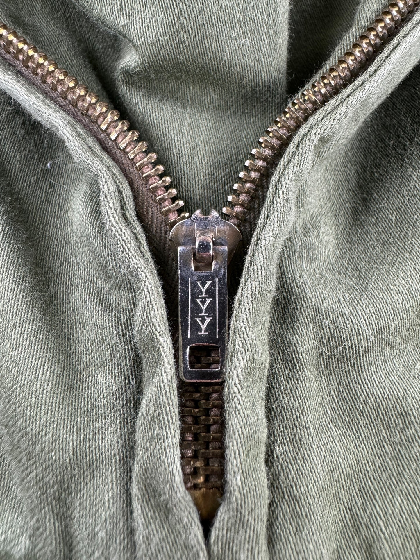 Zipper on Vintage Snow Drift Civilian Anorak SZ XL