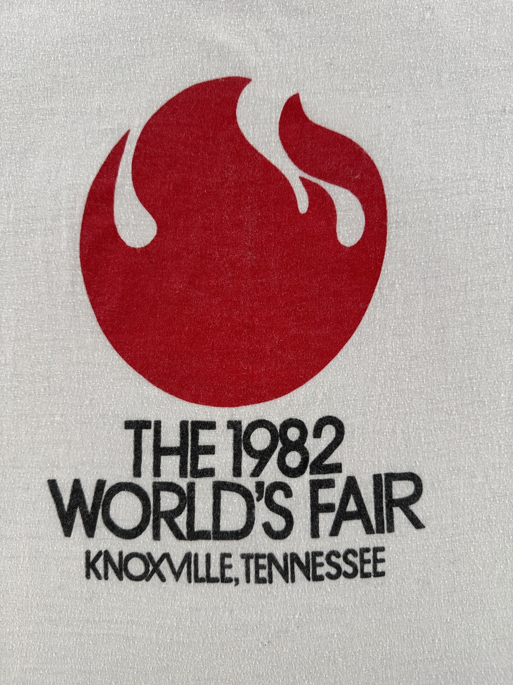 Graphic of Vintage 1982 World's Fair Knoxville Tennessee Tee SZ M (Fits S)