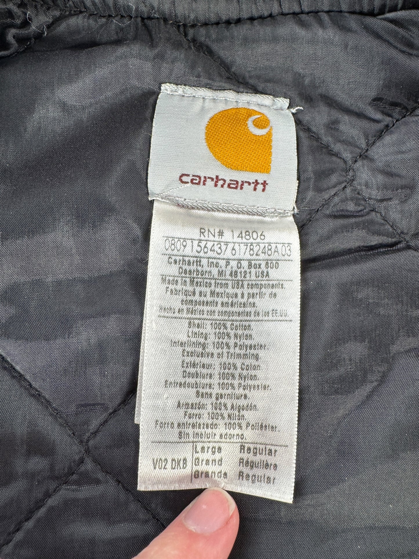 Tag on Vintage Carhartt Vest SZ L