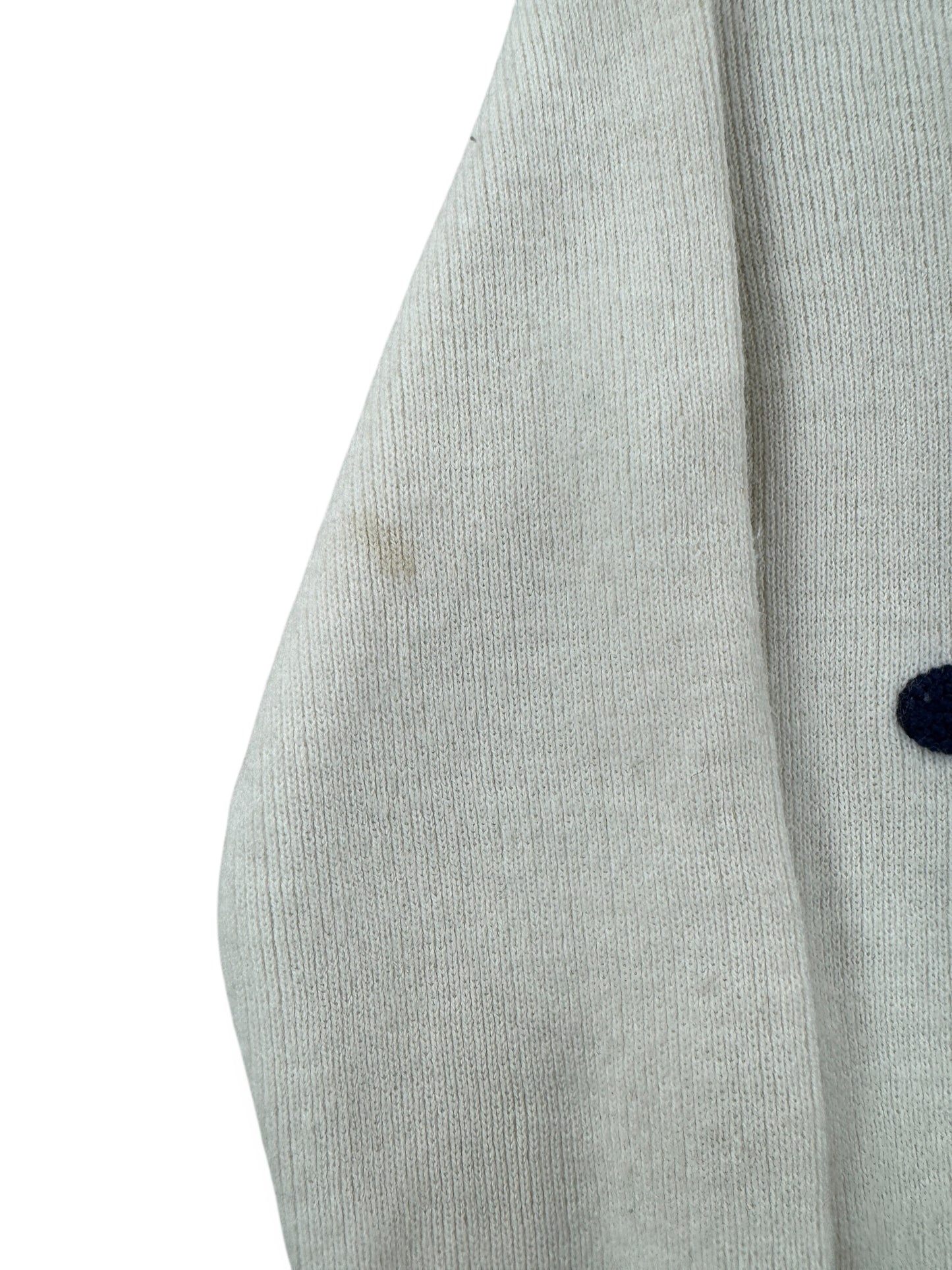 Stain on Vintage Laurel & Hardy Sweater SZ XXS