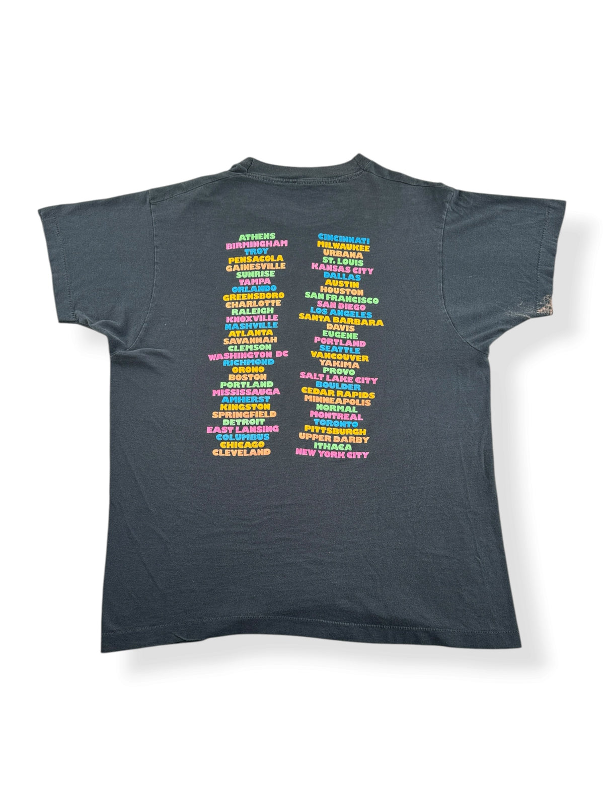 Back of Vintage 80s B-52s Cosmic Thing Tee SZ XL (Fits L)