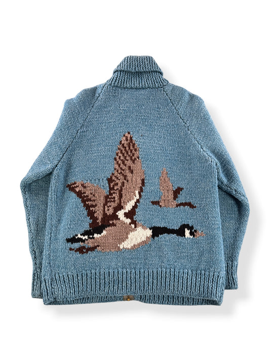 Back of Vintage Canadian Goose Cowichan Style Sweater SZ M