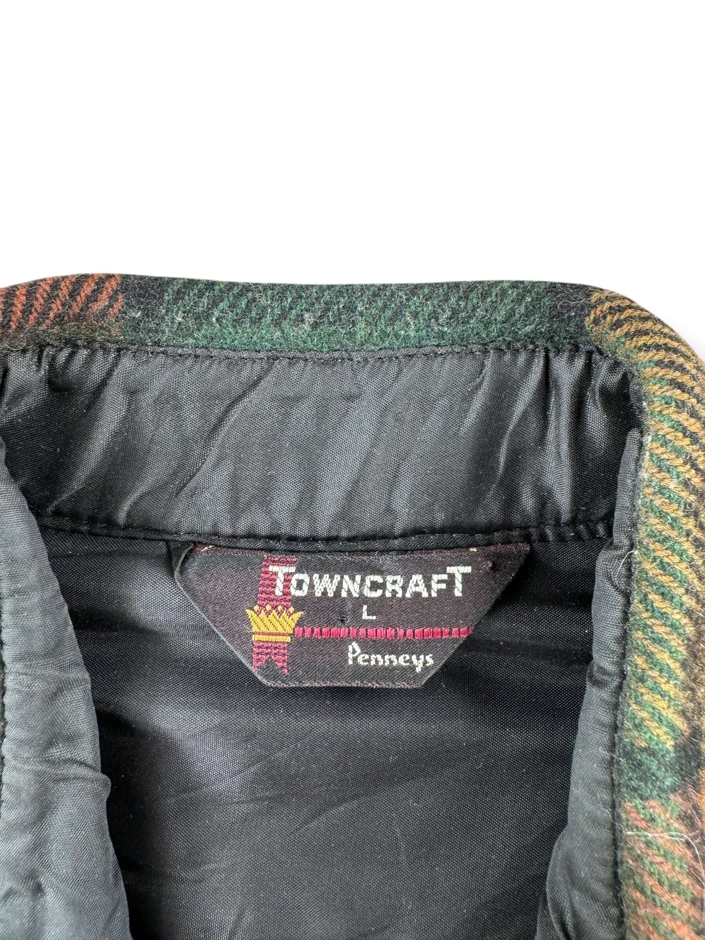 Tag on Vintage Penney's Towncraft CPO Jacket SZ L