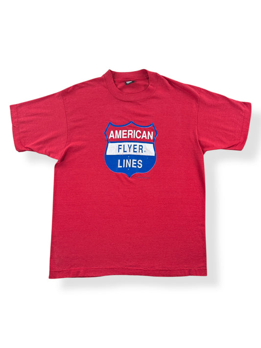 Front of Vintage American Flyer Tee SZ L