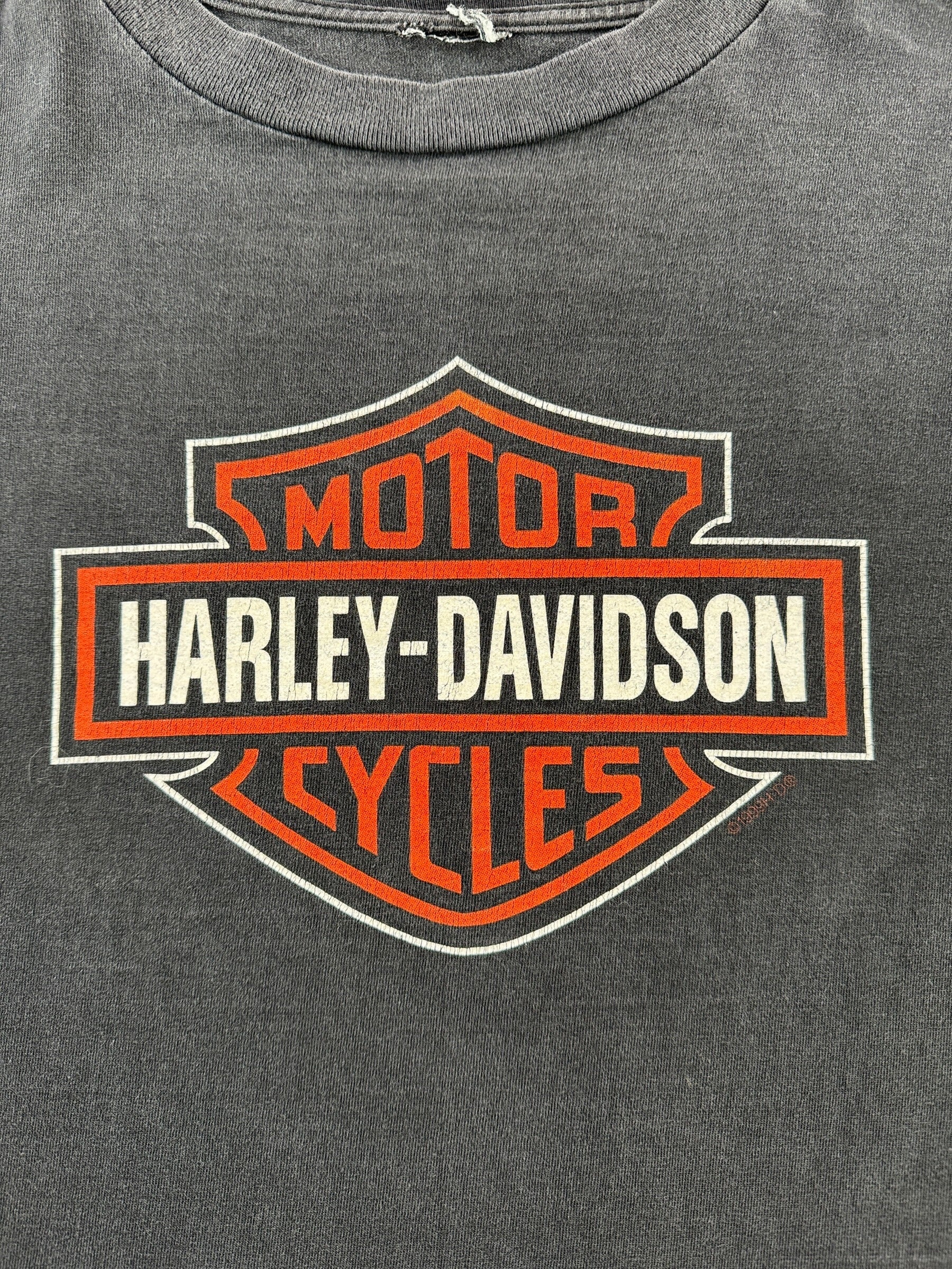 Graphic of Vintage Harley Davidson of Maui Tee SZ XL