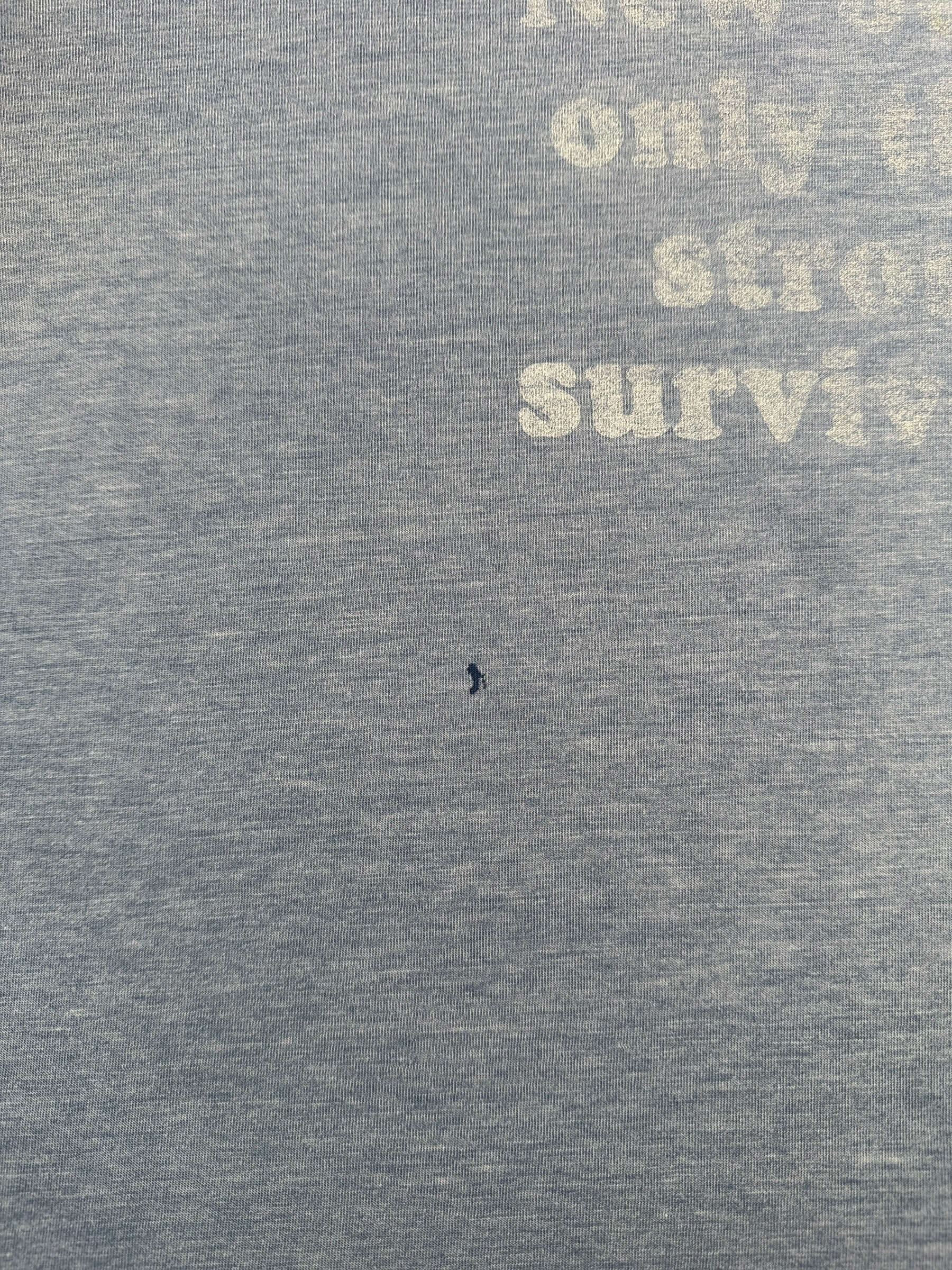 Staining on Vintage New Jersey Fader Ringer Tee SZ XL (Fits L)