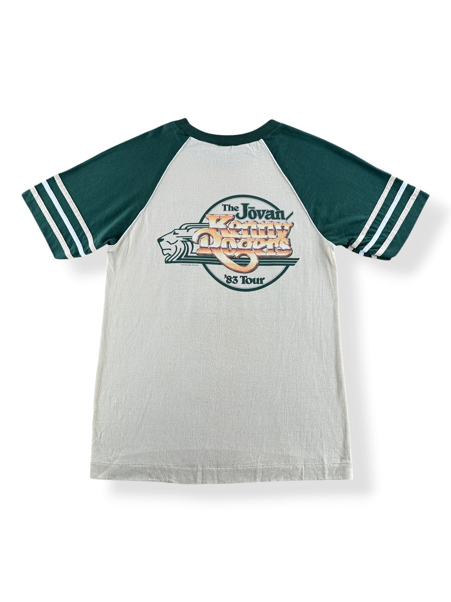 Back of Vintage Kenny Rodgers Tee SZ M (Fits S)